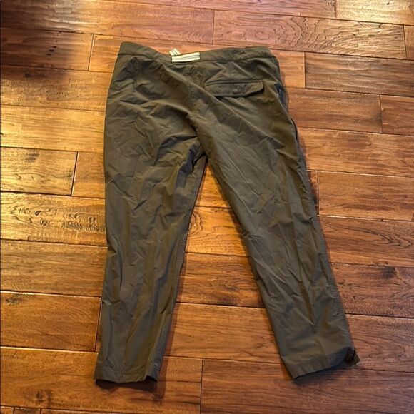 Burton Green Cargo Pants Durable Cotton Blend - Picture 8 of 10